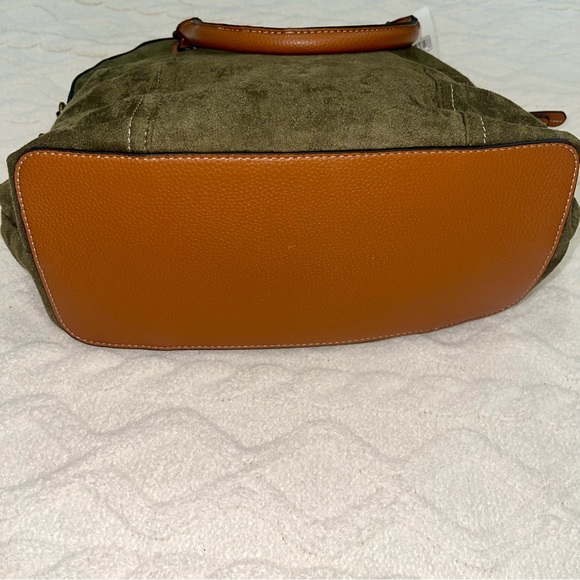 Cato Olive Green Ankle Boot & Purse Bundle - Picture 5 of 11